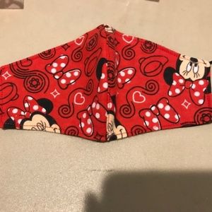 Handmade Minnie Mouse Face Mask